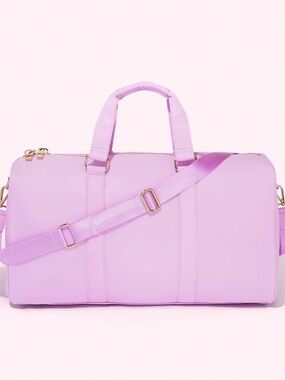 Stoney Clover Lane Classic duffle bag grape nwt weekender